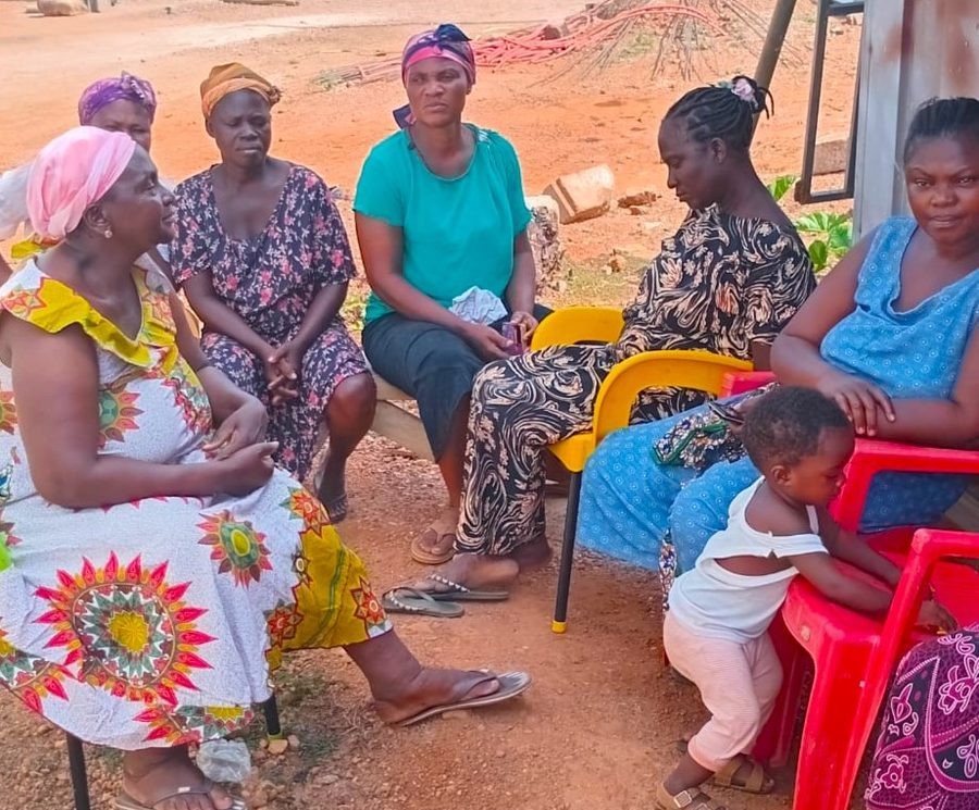 GROW programme session with women farmers